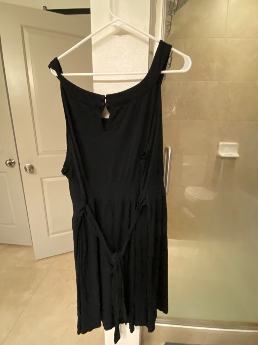 Old Navy Womens Maxi 3X Black Dress